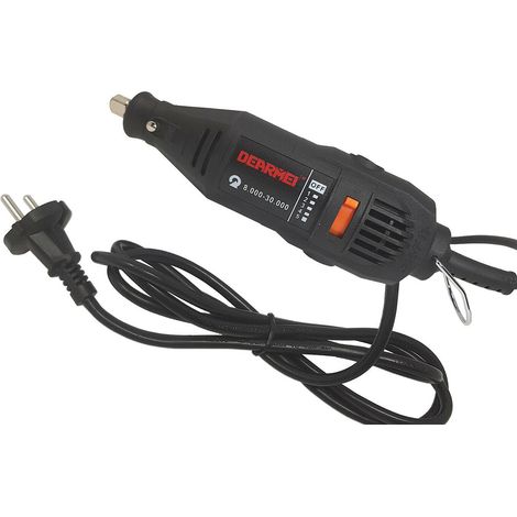 Trapano Elettrico 130W Mini Avvitatore Velocita Regolabile 5 Accessori 30000RPM (1/4)