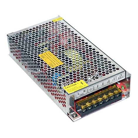 Alimentatore 10 Ampere 12 Volt Per Striscia Led Stabilizzato 220V 120W (1/4)
