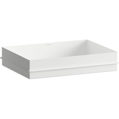 LAUFEN METAPHOR lavabo empotrado desde arriba, rectangular, sin (1/2)