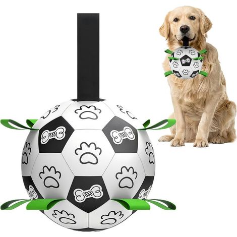 Jouet sphérique pour chien, ensemble de jeu interactif robuste et durable. (1/5)