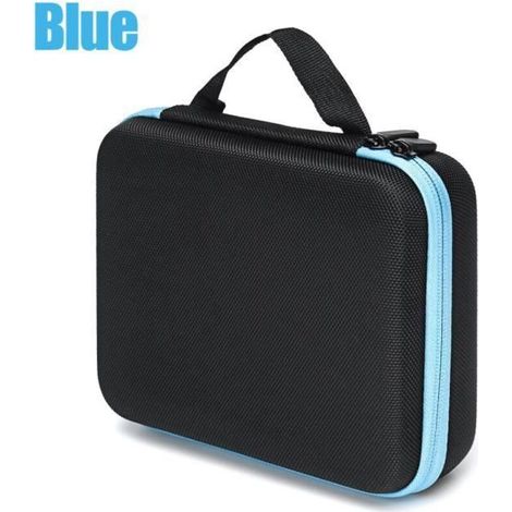 30 Slots Huile Essentielle Bouteille Stockage Rangement Boîte Sac Case 10ML Bleu