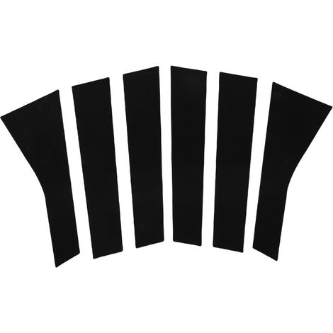 Car Door Window Pillar Decorative Cover Trim for 2011-2021 (Black) (1/5)