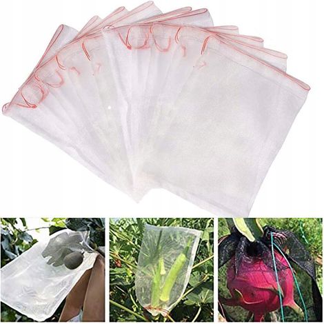 SACCHETTI Coperture per Frutta Verdura Parassiti 50pz