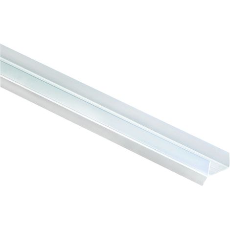 Hettich Abdichtprofil 19 mm Sockel Kunststoff transparent Kunststoffleisten