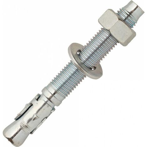 Scell-It – Goujon d'assemblage BZ zingué 10mm – Longueur 150mm – Boîte de 50 unités – Pour béton et pierre