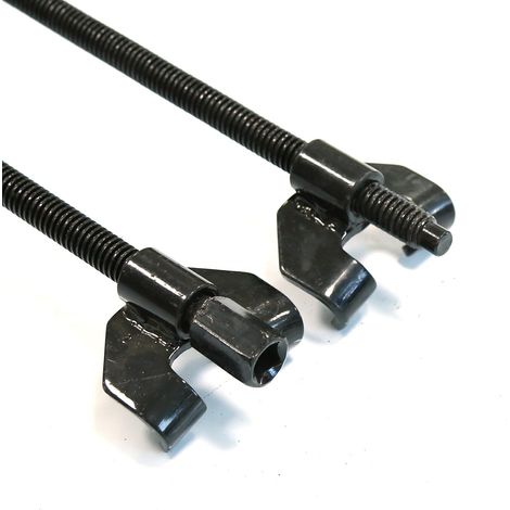 Kit Compresseur Ressort Amortisseur pour Voiture Outil de Compression 380 mm/38 cm (1/2)