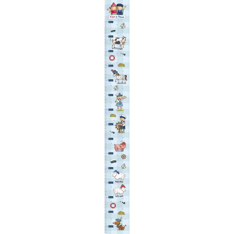 Fien & Teun Wachstumstabelle Kinderzimmer - 160x17cm (1/5)