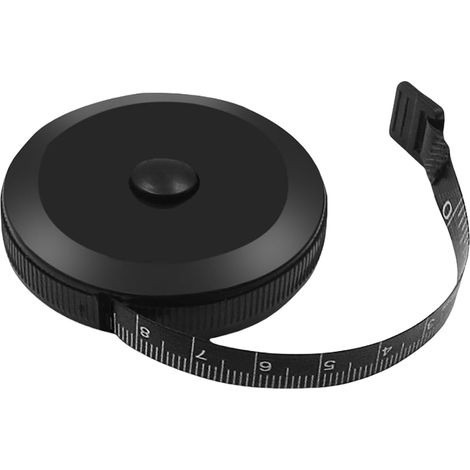 Tragbares Maßband, Nähwerkzeug, 150 cm/60 Zoll, Körpermaß, einziehbares tragbares Maßband (1/5)