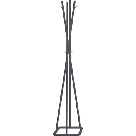 Perchero mod. 469 acabado lacado azabache, 180cm(alto) 38cm(ancho) 38cm(largo) (1/2)