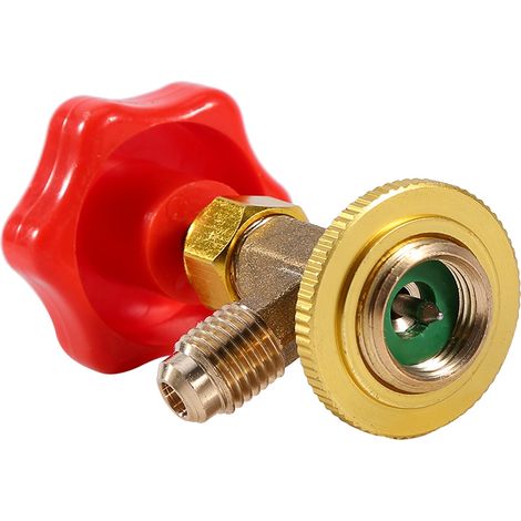 Ouvre-bouteille M14/1/4" pour robinet de réfrigérant de climatisation automobile R134a (1/5)