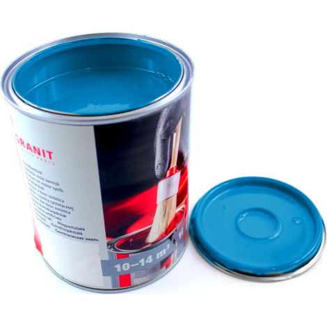 Vernis à peinture Bleu céleste RAL 5015 Nopolux Wilckens Granite, pot de 1 l (1/3)