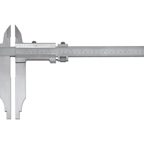 FORMAT Werkstattmessschieber mit Spitzen mit Feineinst.1/20 300x 90mm (1/4)