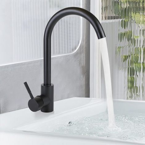 GBLY Küchenarmatur Hochdruck Armatur küche Edelstahl 360°Schwenkbar Spültischarmatur (1/5)