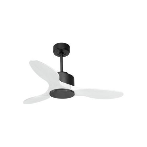 Modulo de KlassFan - Super destratificateur et ventilateur DC 106 cm Gris basalte pales bois blanc sans Lumière 15 à 20 m² (1/5)