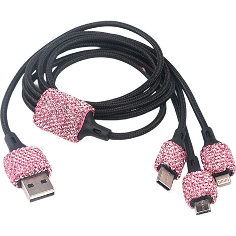 Marteau diamanté pour voiture, chargeur double USB, perceuse, allume-cigare, chargeur USB pour marteau diamanté (1/5)
