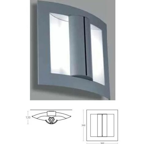 Alter WS5140/T132HFW Aplique EGAL 360 1x32W TC-TEL IP20 Gris