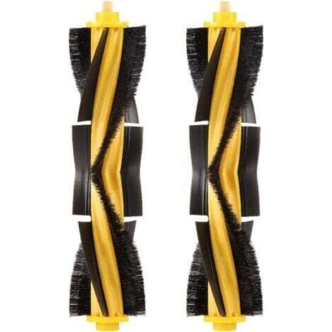 (2 pièces) Brosses rotatives et brosse principale, pièces de rechange pour aspirateur robot Ecovacs DEEBOT OZMO 920 950 T8 AIVI Max T9 T5 N5 N7 N8+ N8 Pro DX55 DX93 DJ65 (1/4)