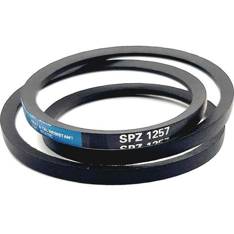 Courroie type trapézoïdale lisse SPZ1257