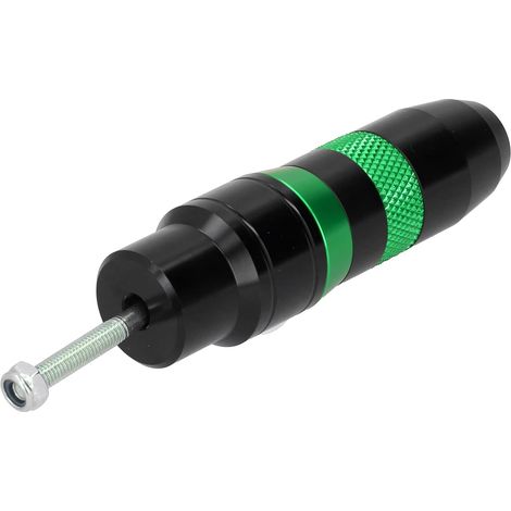 Cadre de Curseur Moto, Sliders de Tube d'Échappement Universel en Aluminium Anti-Frottement Adaptés pour Motos (B Vert) (1/5)