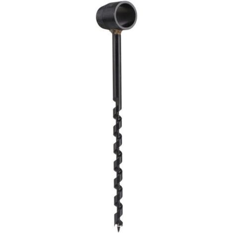 Perceuse à tarière manuelle noire haute dureté légère perceuse de survie portable pour le travail du bois sauvage 10-230mm/0.39-9.06in Autre outil du menuisier (1/4)