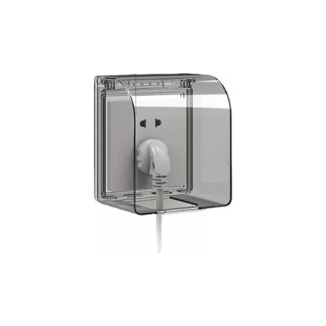 1PC Sortie Couvercle Childproof 86 modèle universel Boîtier de Prise étanche 12.2×10.8×7.3 CM Prises extérieures étanches pour interrupteur (1/4)