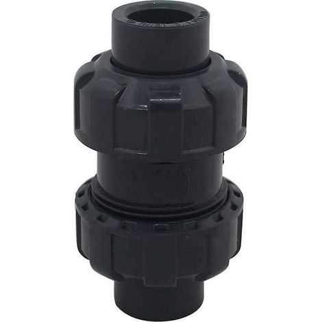 Clapet anti retour a boule 32mm clapet piscine clapet antiretour anti refoulement pvc vanne soupape anti retour (Diamètre intérieur 32mm) (1/4)
