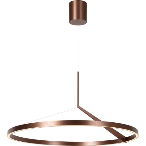 Suspension LED élégante Applause cuivre - Ø 80 cm - 23400/80/96 (1/3)