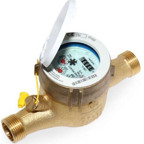 Deltamess Mehrstrahl Hauswasserzähler Horizontal QN 2,5 Eichjahr 2026 190mm