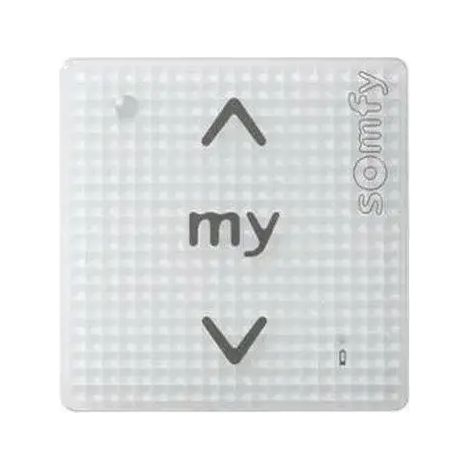 1811007 - Commande murale tactile Somfy Smoove 1 Io Silver Shine