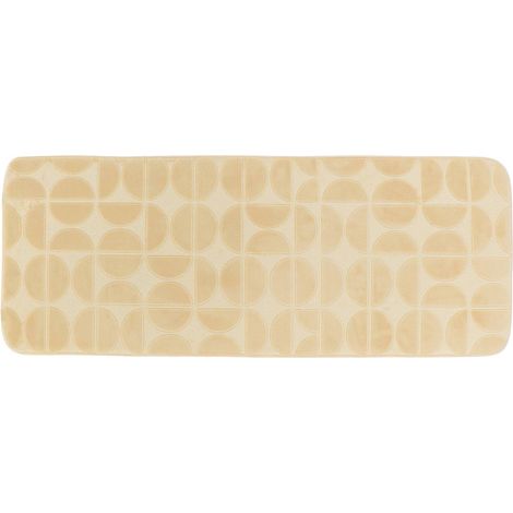 Tappeto memory in microfibra roy 45x120 cm - beige - Tendance (1/2)