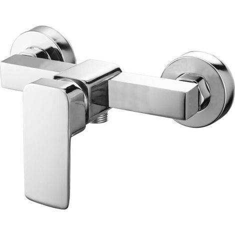 Ensemble de pommeau de douche en alliage pour robinet d'eau chaude et froide, mélangeur d'eau chaude et froide pour la maison (1/5)