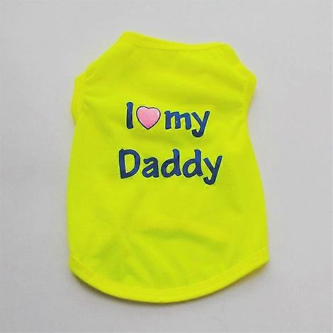 Ropa de verano para perros Camiseta para mascotas Lindo chaleco estampado para perros pequeños y medianos Accesorios Chaleco para cachorros y gatos Ropa de algodón Disfraces 15 (1/5)