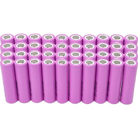 Batería recargable de iones de litio, 3500 mAh, descarga de 25 A, 35E-40 unidades (1/2)