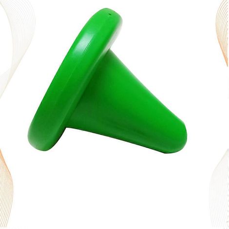 Tabouret d'équilibre pour enfant compatible avec chaise d'entraînement à l'équilibre Endurance, vert (1/4)