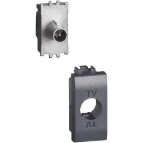 Bticino livinglight 1 módulo negro - l4202dn
