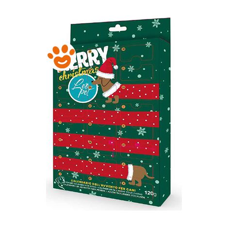 Leopet Dog Calendario dellAvvento Cartoon - Confezione 120 Gr -