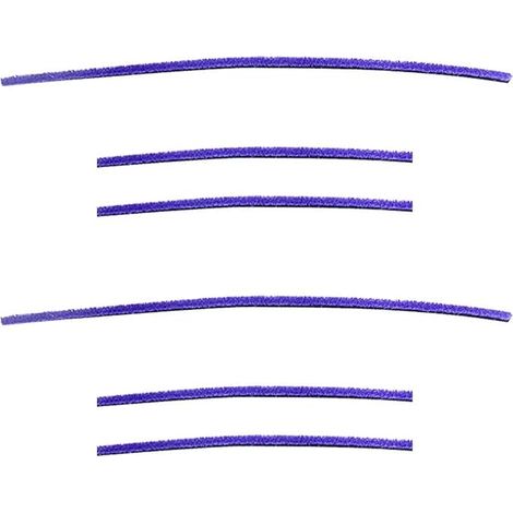 Juego de tiras de felpa suave, compatibles con aspiradoras inalámbricas, rodillos de repuesto resistentes al desgaste para los modelos V6, V7, V8, V10, V11 y V15 (2 juegos). (1/4)