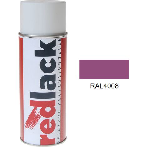 Bomboletta di Vernice spray 400ml – RAL 4008 – Viola sicurezza – opaca – multisupporto – Redlack