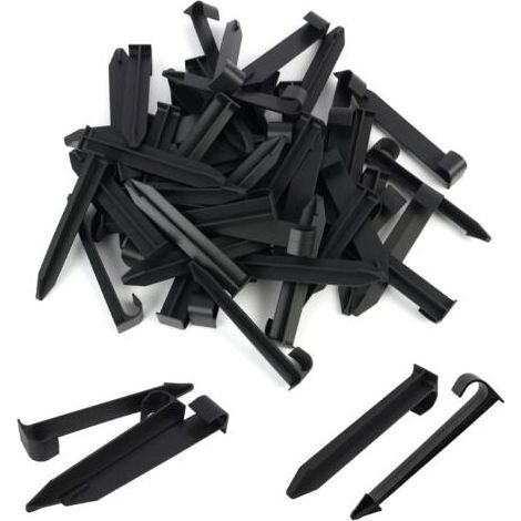 50 Pièces Fixation pour Tuyaux d'Irrigation et Lignes de Goutte à Goutte,Tuyaux d'irrigation et Tuyaux Ggouteurs pour Tube de 16mm,pour Jardins, Serres et Parterres de Fleurs (1/5)