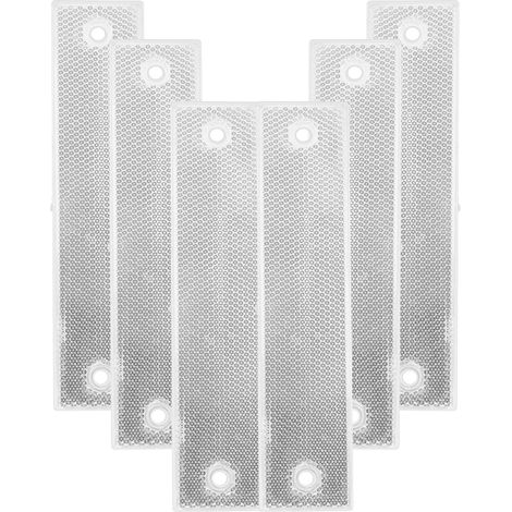 Traffic Markers Rectangular 18x4 cm 6 Pack Weather Resistant