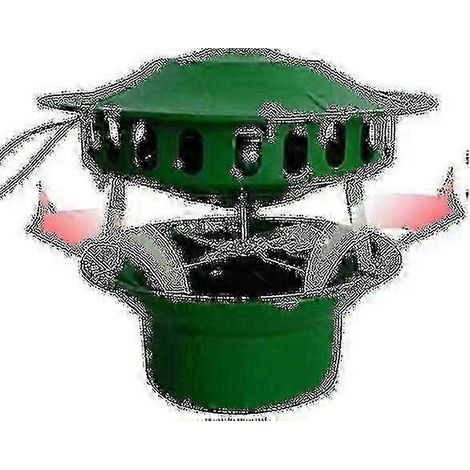 Ventilateur de cheminée électrique pour barbecue, abri de jardin, cheminée, poêle à bois - 80 W (1/5)
