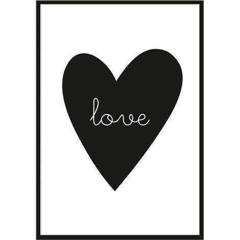 POSTER FOTOGRAFICO IN CORNICE 33x43 cm Amore San Valentino PD015 (1/4)