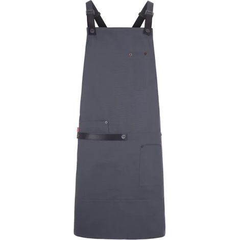 Delantal peto orgánico urbano Velilla 404215  Pizarra