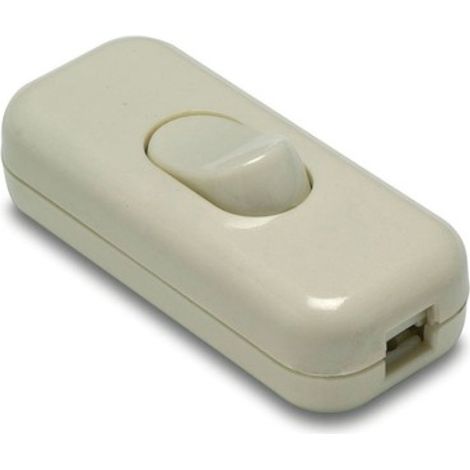 Interruptor elec 25x60x15 2a-250v de paso pvc bl famat