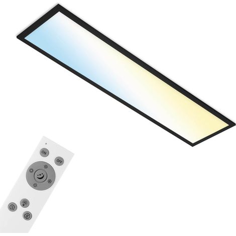 LED Panel CCT WiFi Schwenkbar App 28 W schwarz Metall-Kunststoff Briloner