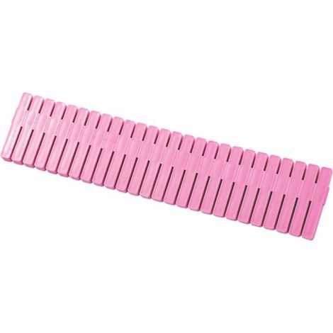 Set mit 12 verstellbaren Schubladeneinsätzen aus Kunststoff zum Selbermachen geeignet für Unterwäsche Socken Kosmetik Schlafzimmer Büro usw Maße 32,4 (1/5)