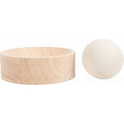 Presse à raviolis en bois, finition lisse, facile à utiliser, rouleau pour la cuisine, couleur bois naturel (1/5)