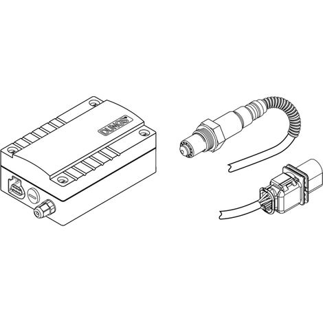 O2-Regelung mit Sonde, Modul, Flansch. und Kabelverbindung steckerfertig. - 23001234 von Weishaupt