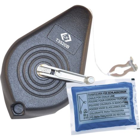 C.K T3520B Schlagschnur 30 m inkl. 60 g Kreidepulver 1 St.