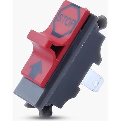Interrupteur Marche/Arrêt pour Husqvarna 365 371 372 336 385 390 et Jonsered 2063 2065 2165 2071 Interrupteur d'arrêt Tronçonneuse Pièces de Rechange Remplace 503718201 503098302 (1/5)